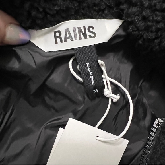 NWT Rains Men’s Kofu Fleece Vest M - Picture 11 of 13